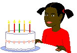 Gif animé joyeux anniversaire fille